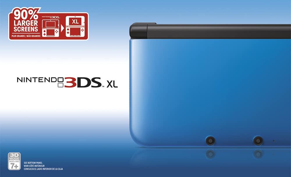 Nintendo 3DS XL Black & Blue
